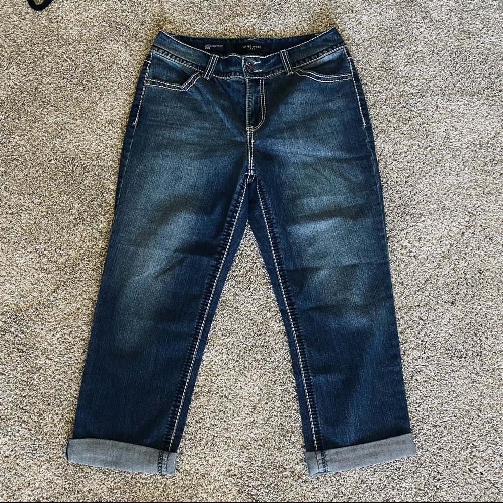 Nine West Jeans Date Night Fit cropped denim jeans